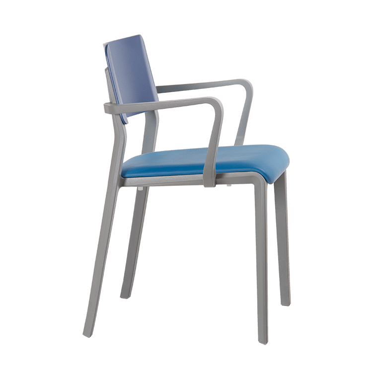 Mojo Semi Upholstered Arm Chair
