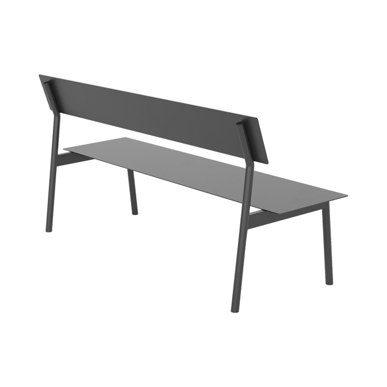 Graphic Dining Bench Long