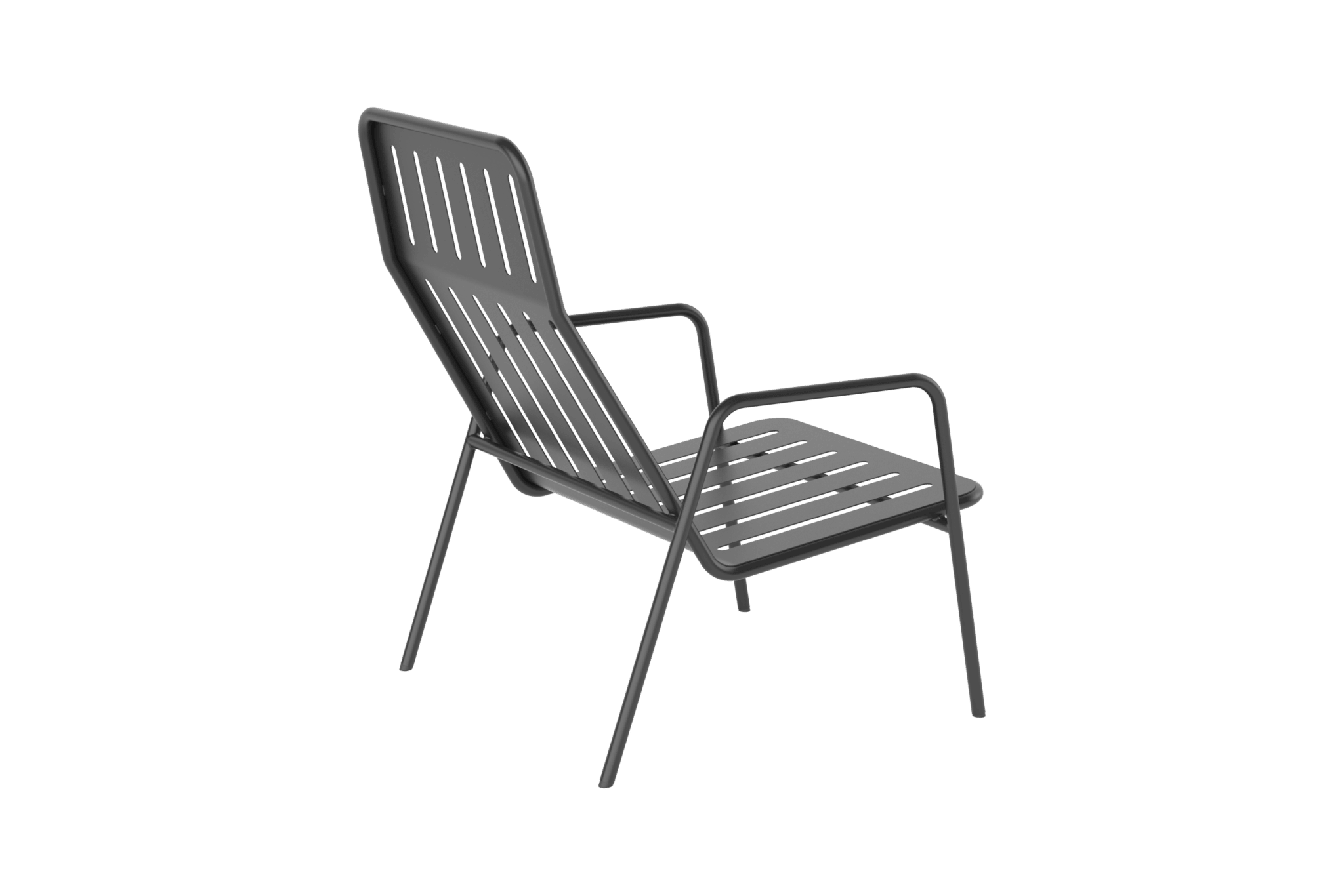 Stripe Lounge Chair High